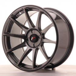 Felga japan racing jr11 18x9,5 et20-30 4h blank dark hyper black