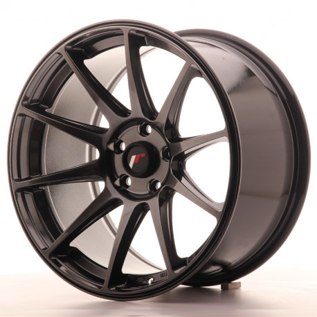 Alu Felge Felga japan racing jr11 18x9,5 et30 5x100 dark hyper black | race-shop.hr