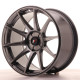 Alu Felge Felga japan racing jr11 18x9,5 et20-30 5h blank dark hyper black | race-shop.hr