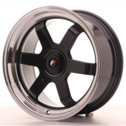 Felga japan racing jr12 17x8 et20-35 blank glossy black