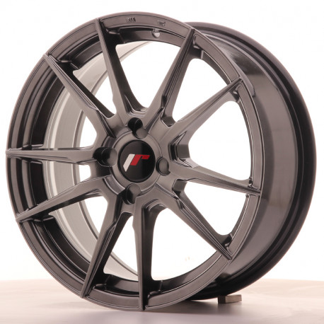 Alu Felge Felga japan racing jr21 17x7 et25-40 4h blank hyper black | race-shop.hr