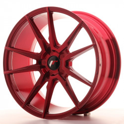 Felga japan racing jr21 19x8,5 et35-40 5h blank platinum red