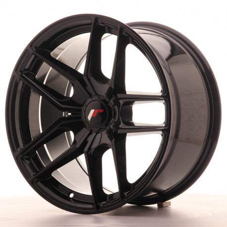 Alu Felge Felga japan racing jr25 18x9,5 et40 5h blank glossy black | race-shop.hr