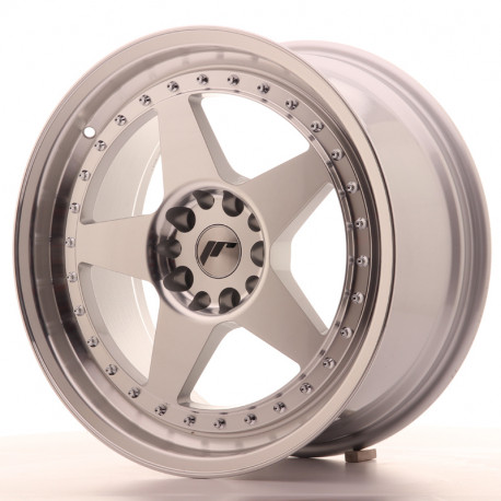 Alu Felge Felga japan racing jr6 18x8,5 et40 5x112/114,3 silver machined | race-shop.hr