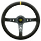 Volani Sportski volan s 3 kraka OMP Corsica Superleggero, 350mm, brušena koža, 95mm uvlačenje, crna/žuta | race-shop.hr