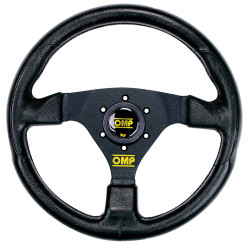 Sportski volan s 3 kraka OMP RACING GP, 330mm, poliuretan, bez uvlačenja, crna
