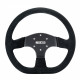 Volani Sportski volan s 3 kraka Sparco R353, 330mm, brušena koža, 36mm uvlačenje, crna/srebrna | race-shop.hr
