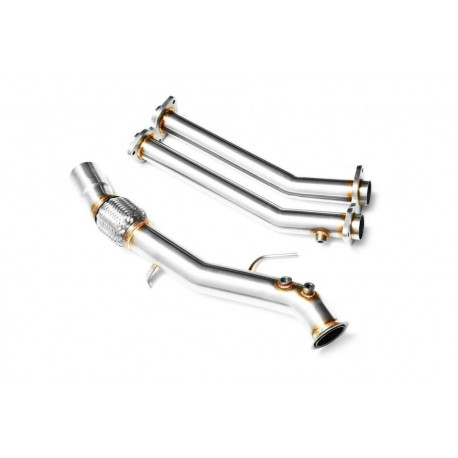 Down pipe, dump pipe RM MOTORS downpipe za BMW 535D M57N E60 E61 02- | race-shop.hr