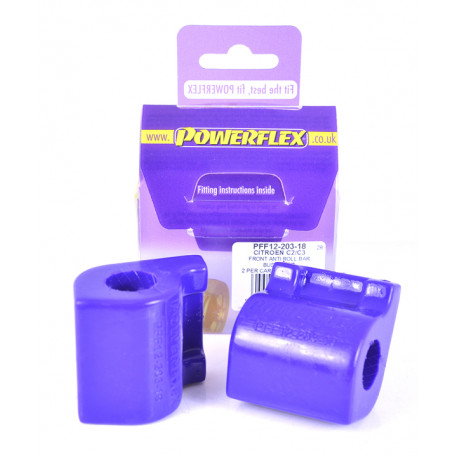 Polijuretanski silent blokovi Powerflex selen blok prednjeg stabilizatora 18mm Citroen C2 (2003-2009) | race-shop.hr