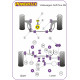 Golf Plus 5M Powerflex prednji selen blok diferencijala Volkswagen Golf Plus 5M | race-shop.hr