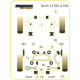 Podesiva ramena Powerflex Set stražnjih donjih podesivih ramena BMW Z4 E85 & E86 (2003-2009) | race-shop.hr