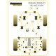 Legacy BD, BG (1993 - 1999) Powerflex nosač diferencijala Subaru Legacy BD, HR* | race-shop.hr