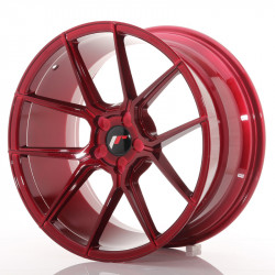 Felga japan racing jr30 19x9,5 et20-40 5h blank platinum red