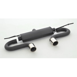 Duplex Sportski prigušivač auspuha VW Golf VI - sa certifikatom ECE (921445RLD-X)