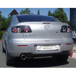 Sportski prigušivač auspuha Mazda 3 (BK) sedan - sa certifikatom ECE (922204A-X)