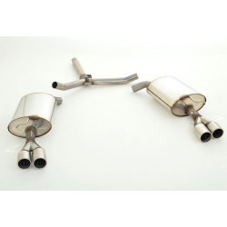 Duplex Sportski prigušivač auspuha Hyundai i40 CW - sa certifikatom ECE (970421D-X)