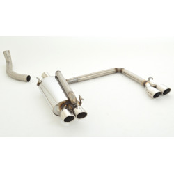 Duplex Sportski prigušivač auspuha VW Polo 6N / 6N2 - sa certifikatom ECE (971409D-x)