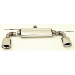 Duplex Sportski prigušivač auspuha VW Golf VI - sa certifikatom ECE (971445TD-X)