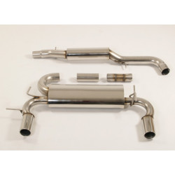 3"(76mm) Duplex Auspuh VW Golf IV - sa certifikatom ECE (991428RD-X3-X)