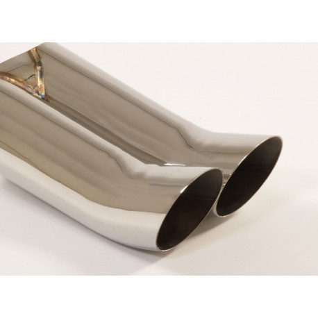 S dva izlaza Nastavak auspuha 2x76mm DTM (ER-1) | race-shop.hr