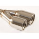 S dva izlaza Nastavak auspuha 2x80mm (ER-33) | race-shop.hr