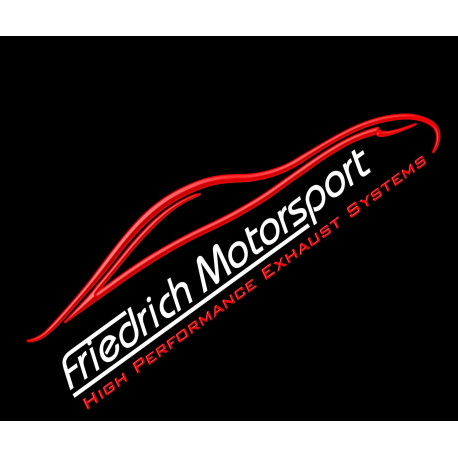 Ispušni sistemi Friedrich Motorsport 76mm 200CPSI sportski kat. (nehrđajući čelik) (981184T-X3-KA) | race-shop.hr