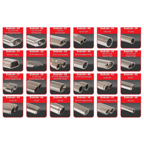 Ispušni sistemi Friedrich Motorsport Gr.A Auspuh VW Passat 3B - sa certifikatom ECE (981415-x) | race-shop.hr