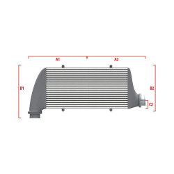 Competition Intercooler Wagner za mjeru 550mm x 400mm x 100mm