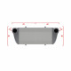 Po mjeri Performance Intercooler Wagner za mjeru 500mm x 300mm x 90mm | race-shop.hr