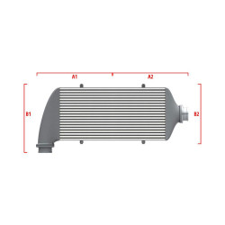 Performance Intercooler Wagner za mjeru 650mm x 400mm x 100mm