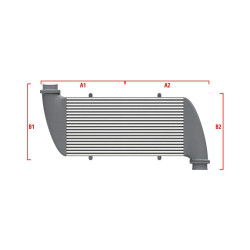 Performance Intercooler Wagner za mjeru 600mm x 300mm x 90mm