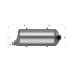 Performance Intercooler Wagner za mjeru 500mm x 400mm x 100mm
