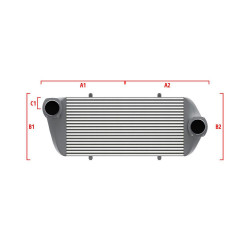 Competition Intercooler Wagner za mjeru 550mm x 400mm x 100mm