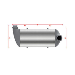 Performance Intercooler Wagner za mjeru 650mm x 400mm x 100mm