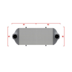 Performance Intercooler Wagner za mjeru 650mm x 400mm x 100mm