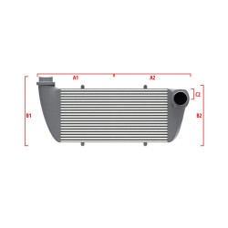 Performance Intercooler Wagner za mjeru 600mm x 300mm x 90mm