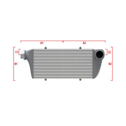 Performance Intercooler Wagner za mjeru 600mm x 300mm x 90mm