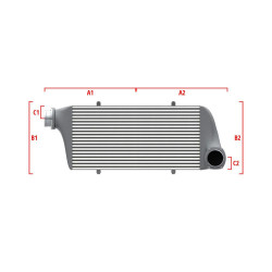 Performance Intercooler Wagner za mjeru 600mm x 300mm x 90mm