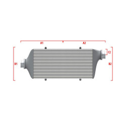 Performance Intercooler Wagner za mjeru 600mm x 300mm x 90mm