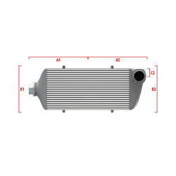 Performance Intercooler Wagner za mjeru 600mm x 300mm x 90mm