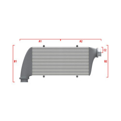 Performance Intercooler Wagner za mjeru 600mm x 300mm x 90mm