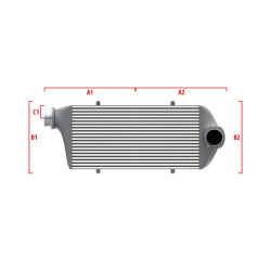 Performance Intercooler Wagner za mjeru 700mm x 300mm x 90mm
