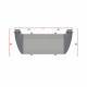 Po mjeri Competition Intercooler Wagner za mjeru 550mm x 400mm x 100mm | race-shop.hr