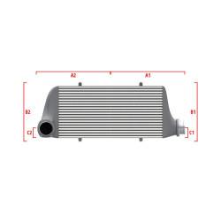 Performance Intercooler Wagner za mjeru 600mm x 300mm x 90mm