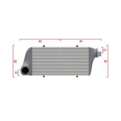 Performance Intercooler Wagner za mjeru 700mm x 205mm x 80mm