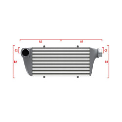 Competition Intercooler Wagner za mjeru 500mm x 300mm x 90mm