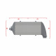 Po mjeri Performance Intercooler Wagner za mjeru 600mm x 300mm x 90mm | race-shop.hr