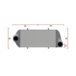 Competition Intercooler Wagner za mjeru 500mm x 205mm x 80mm