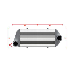 Performance Intercooler Wagner za mjeru 650mm x 400mm x 100mm