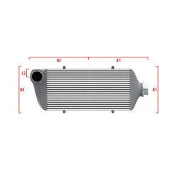 Competition Intercooler Wagner za mjeru 500mm x 400mm x 100mm